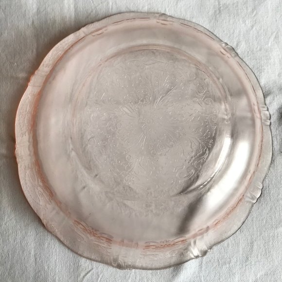 American Sweetheart Pink Depression Glass Berry Bowl Set 7 Pieces - Picture 5 of 12